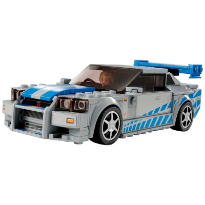 Конструктор Lego Speed Champions 76917 Двойной Форсаж: Nissan Skyline GT-R (R34) 01